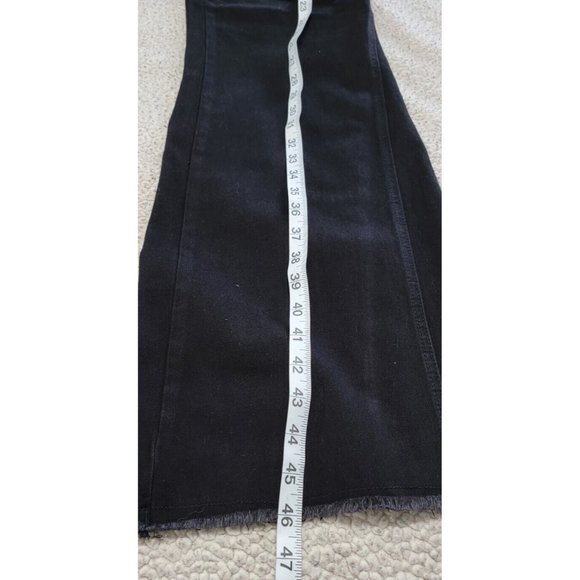 Curvy Girl By Ashley Stewart Women's Black Denim Flare Pants Size 1X*NEW! w/ Tag - Picture 13 of 16